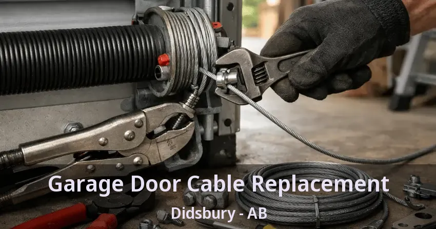 Garage Door Cable Replacement Didsbury - AB