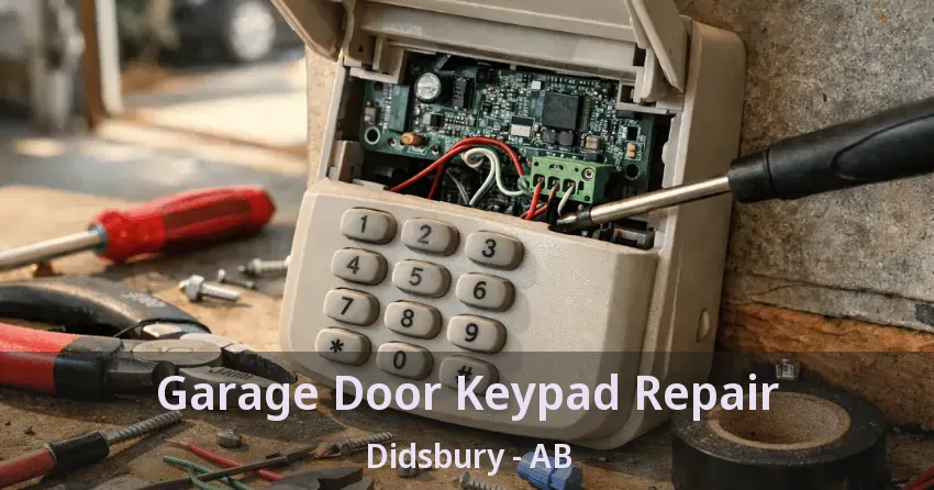 Garage Door Keypad Repair Didsbury - AB