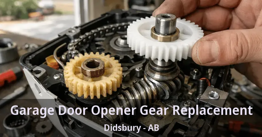 Garage Door Opener Gear Replacement Didsbury - AB