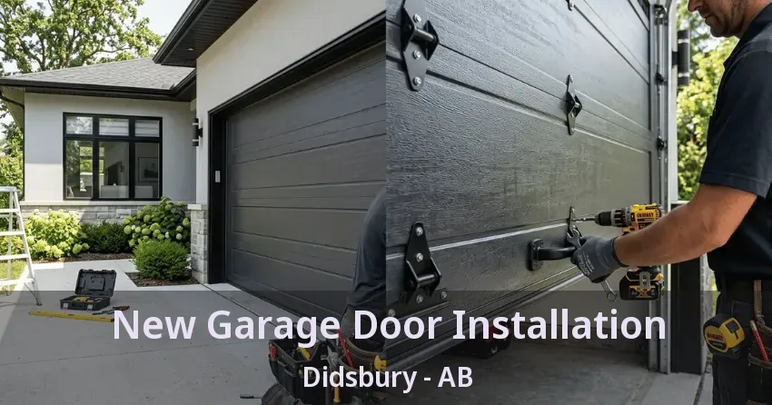 New Garage Door Installation Didsbury - AB