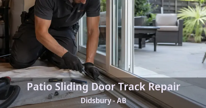 Patio Sliding Door Track Repair Didsbury - AB