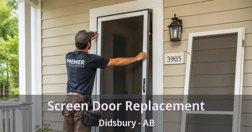 Screen Door Replacement Didsbury - AB