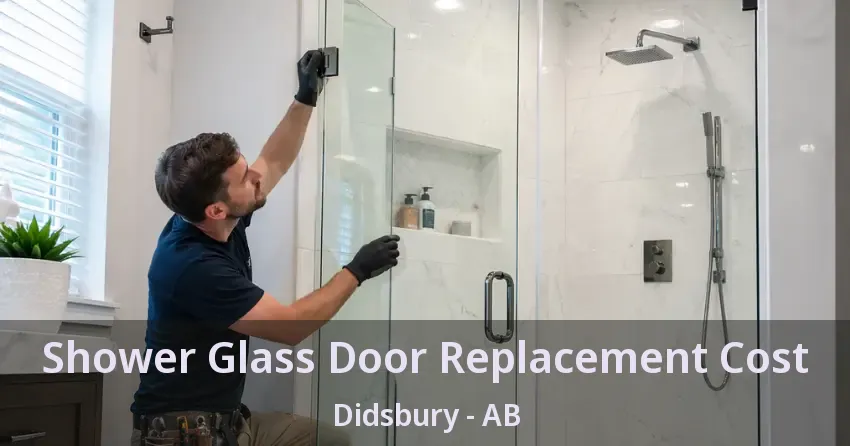 Shower Glass Door Replacement Cost Didsbury - AB